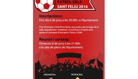 XXXI Torneig de futbol sala Sant Feliu 2016